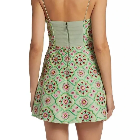 ALICE + OLIVIA Lawrence embroidered dress! - Picture 3 of 7